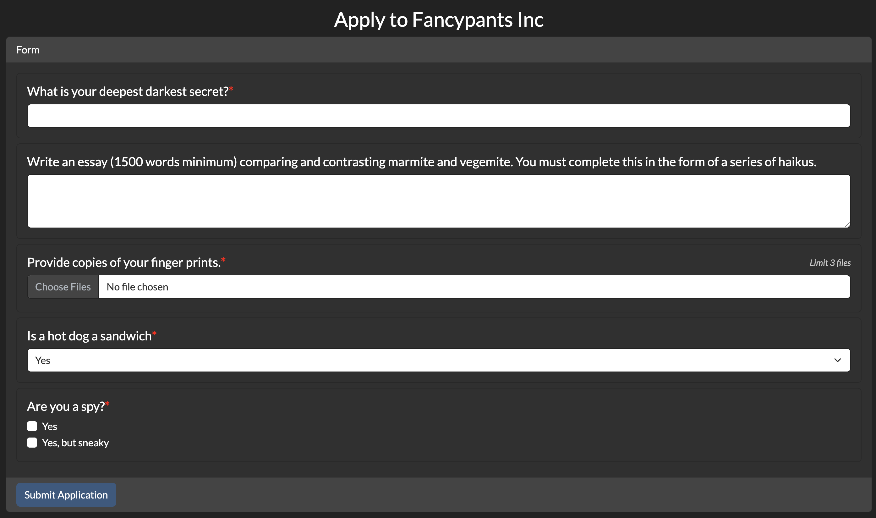 Apply View