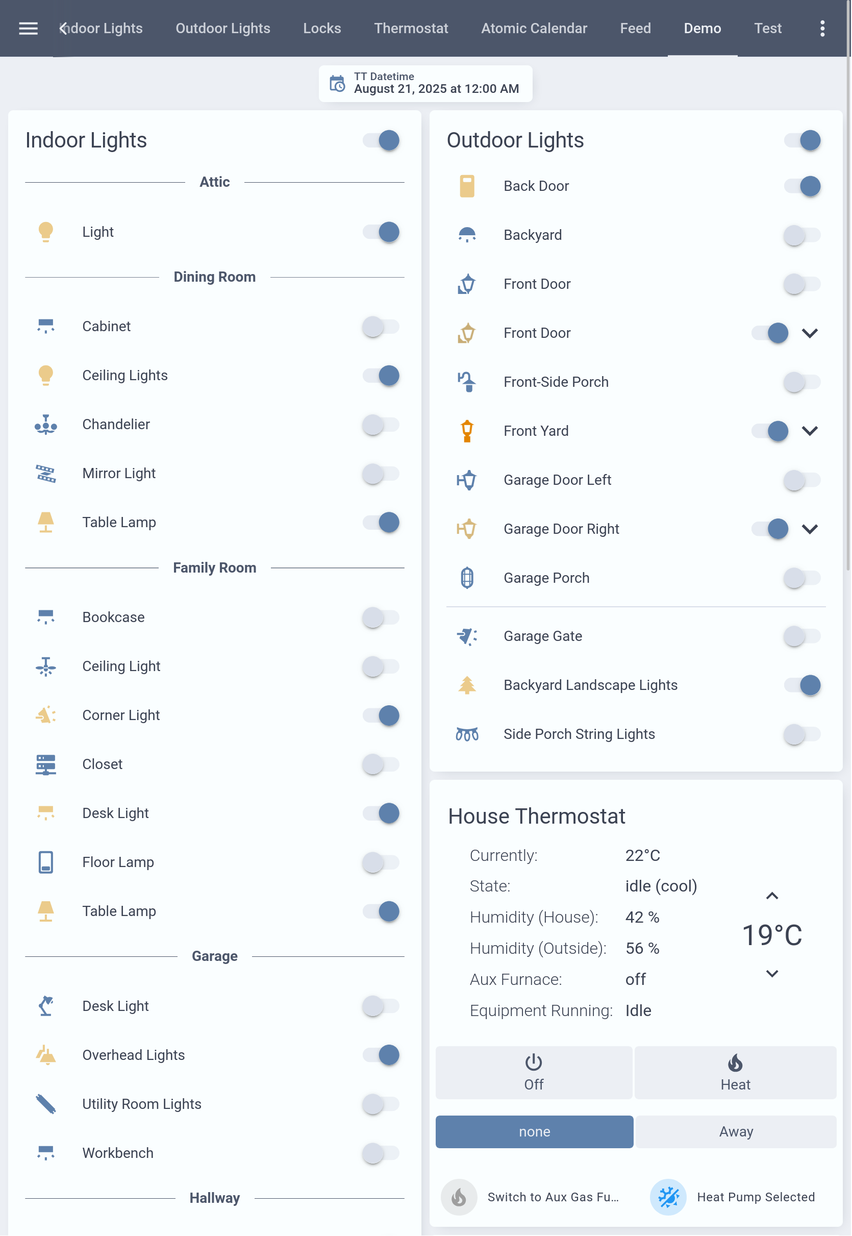 Nordic Blue Light Demo