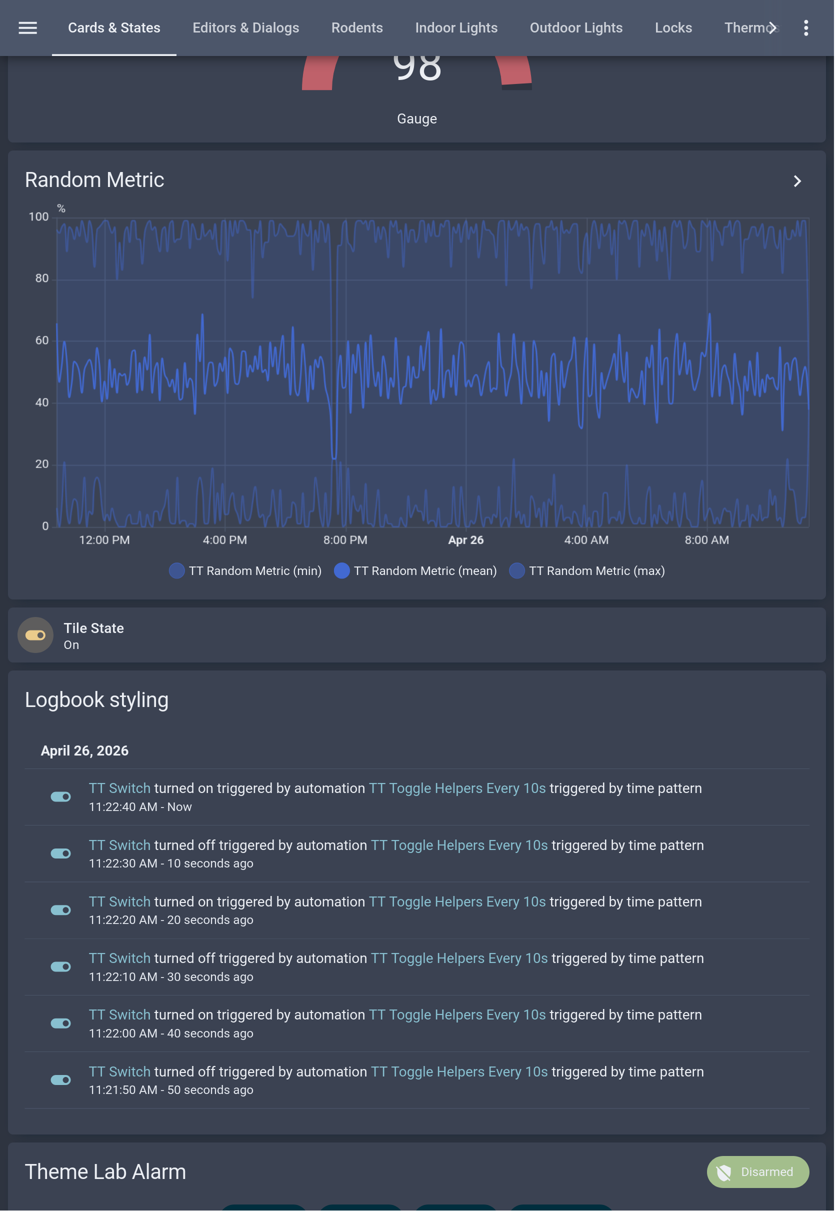 Nordic Dark Metrics