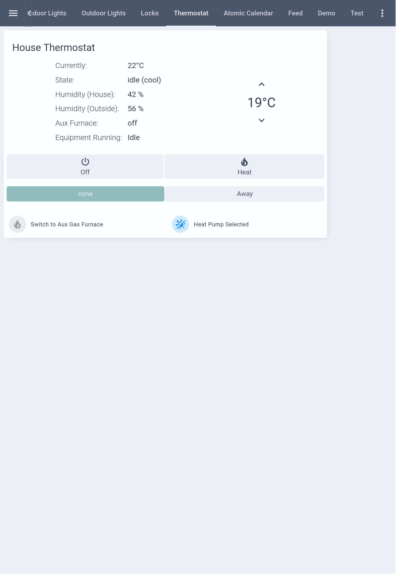 Nordic Light Thermostat