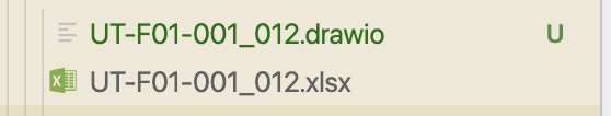 Excel to Draw.io conversion result
