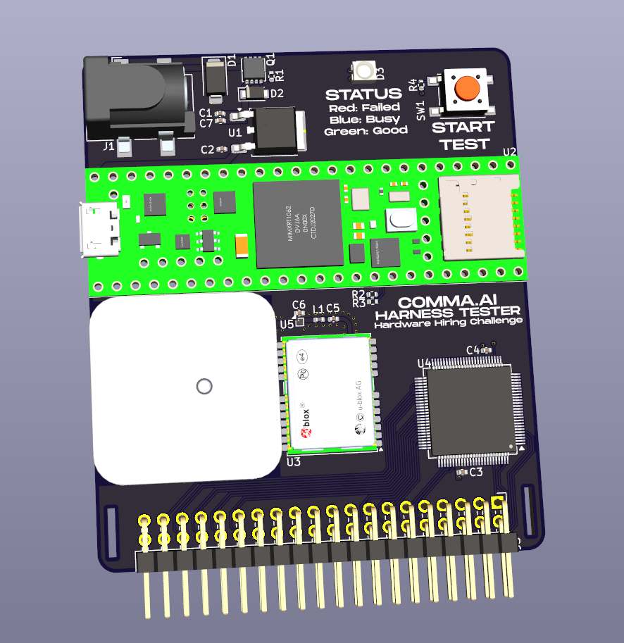 Harness tester challenge, from the project README