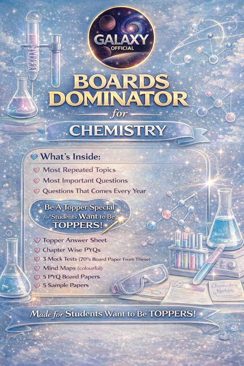 Boards Dominator Chemistry — CBSE Class 12