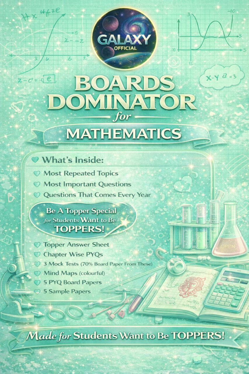 Boards Dominator Mathematics — CBSE Class 12