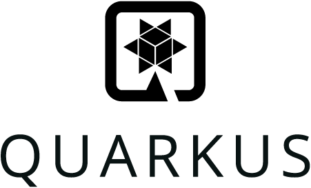 Quarkus vertical logo file black