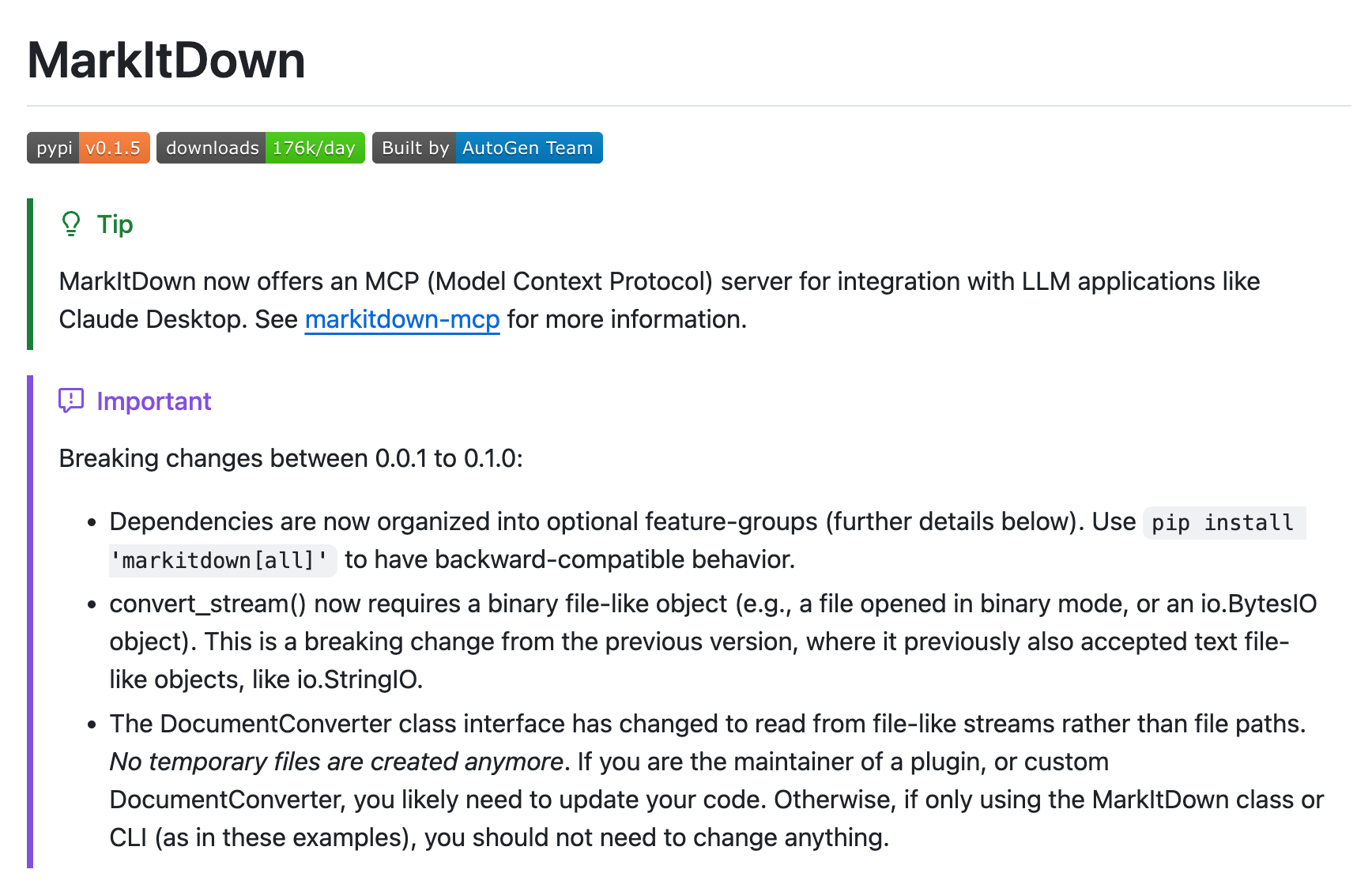 Claude Code 오픈소스 7선: 반년 쓰고 추려낸 것만 - markitdown
