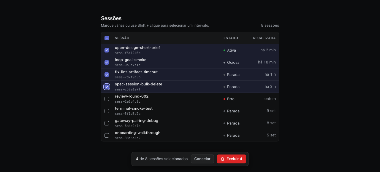 Interface reference after visual refinement