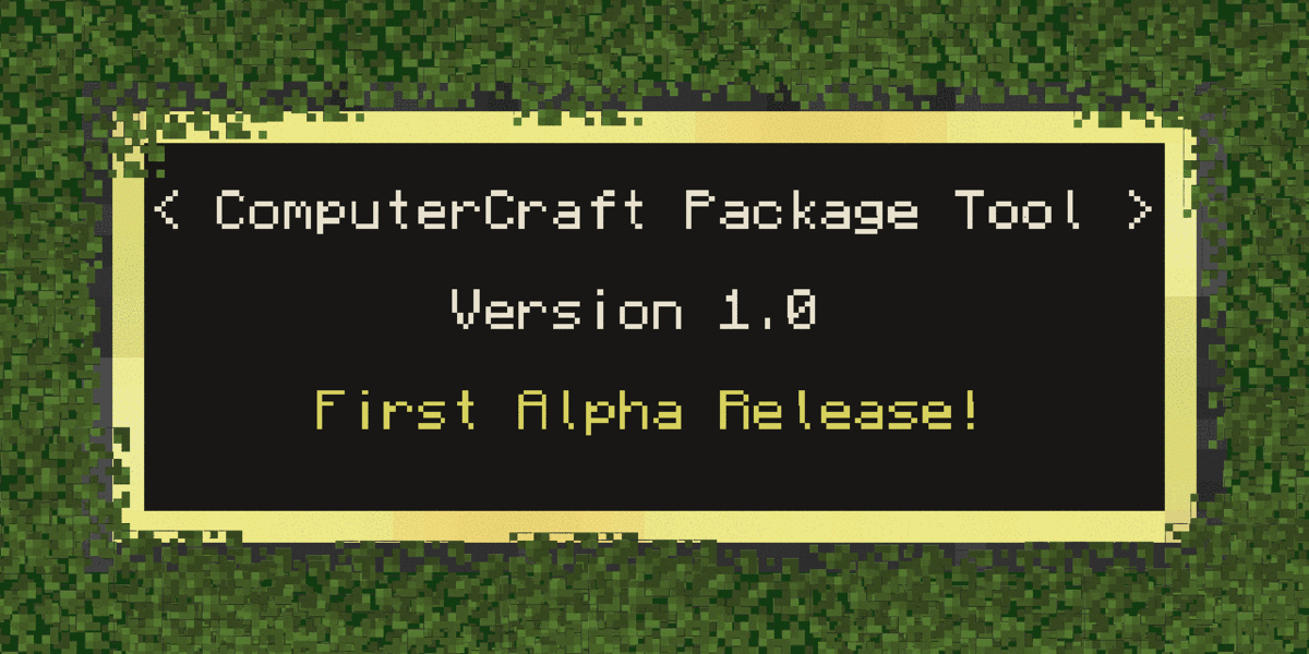 ComputerCraft Package Tool · GitHub