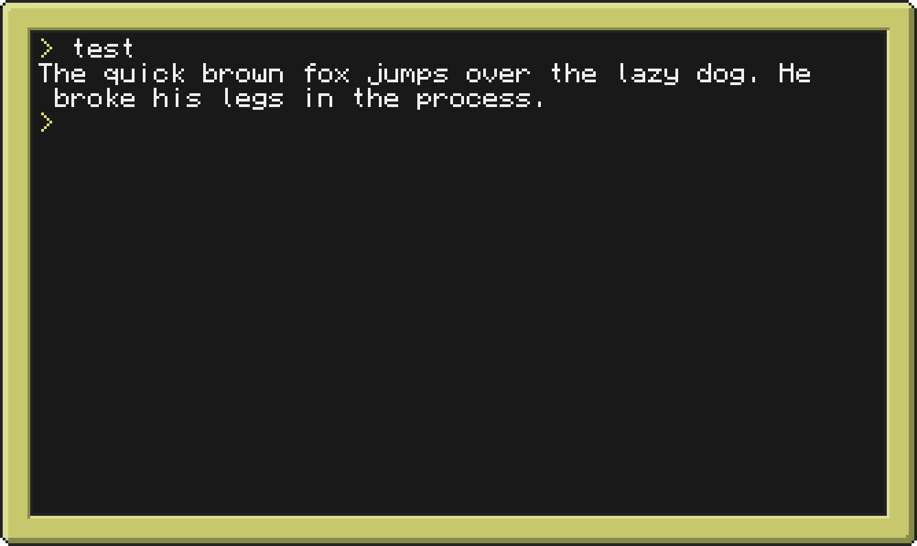 GitHub - computercraft-package-tool/properprint: Library for ...