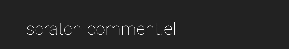 GitHub - conao3/scratch-comment.el: Insert Elisp result and princ ...