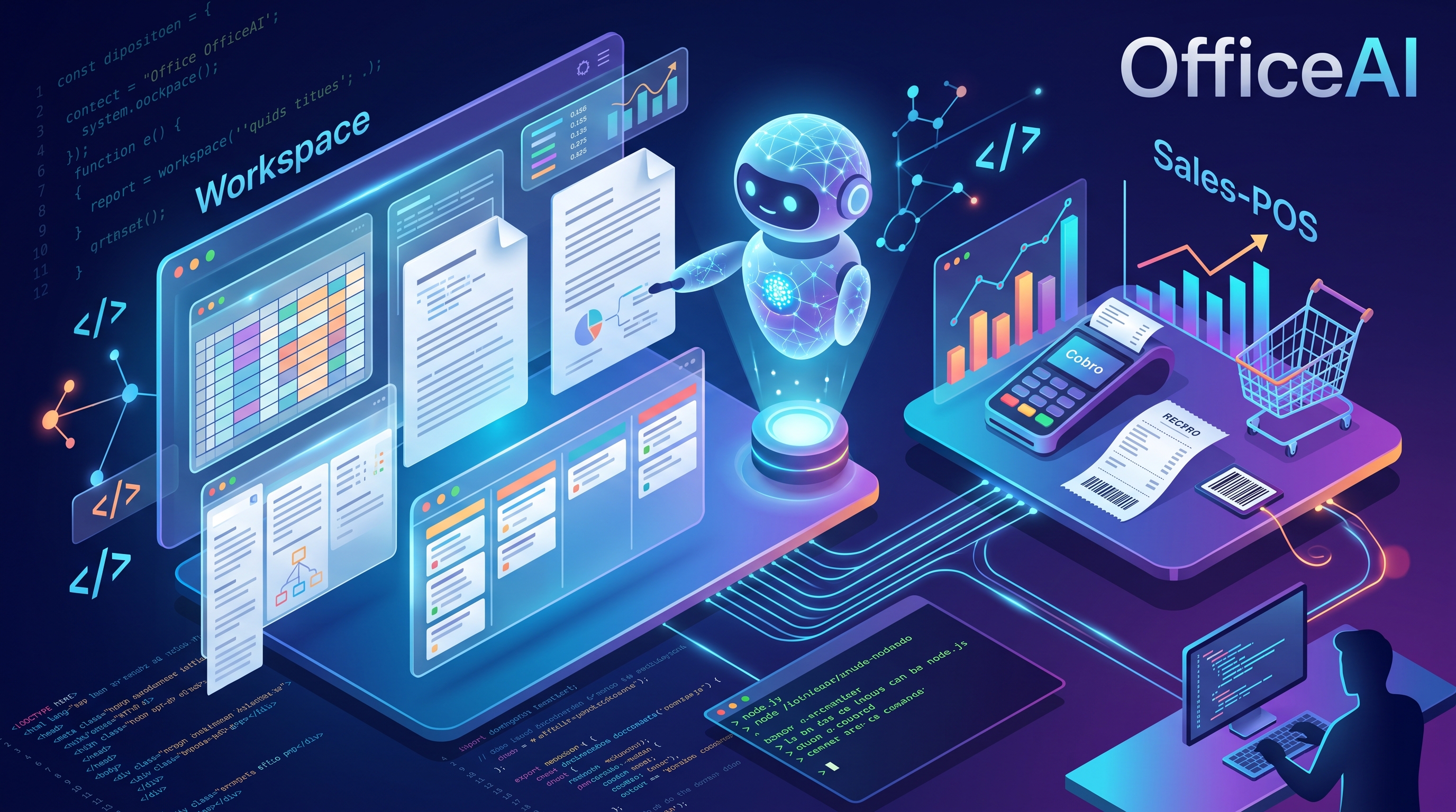 Univer Office SDK: Crea tu Workspace con IA y POS en Node.js