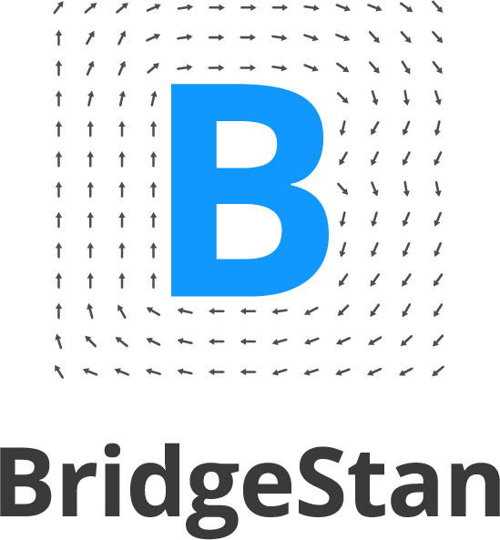 The BridgeStan logo