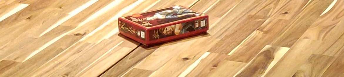 Photo of a boardgame on a wooden table