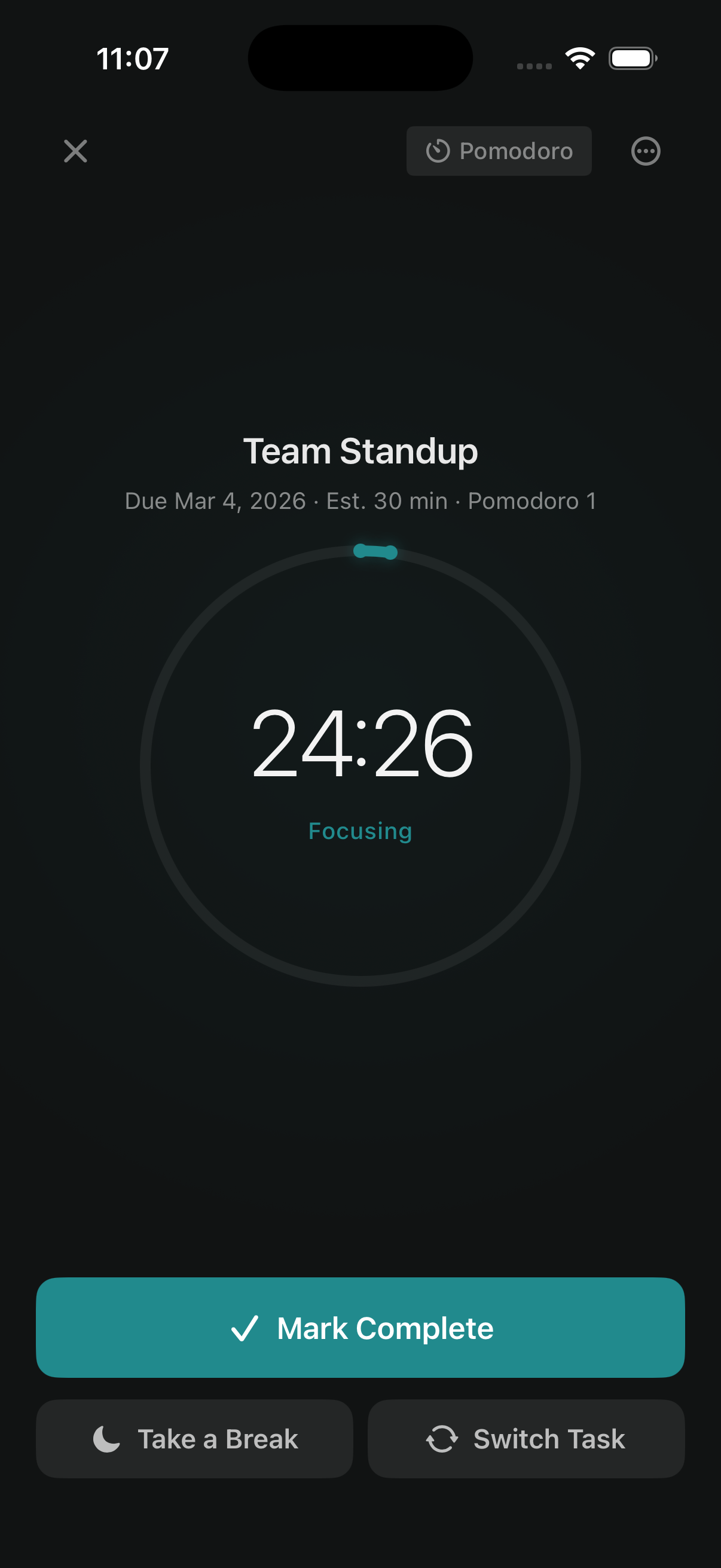 Pomodoro Focus Timer