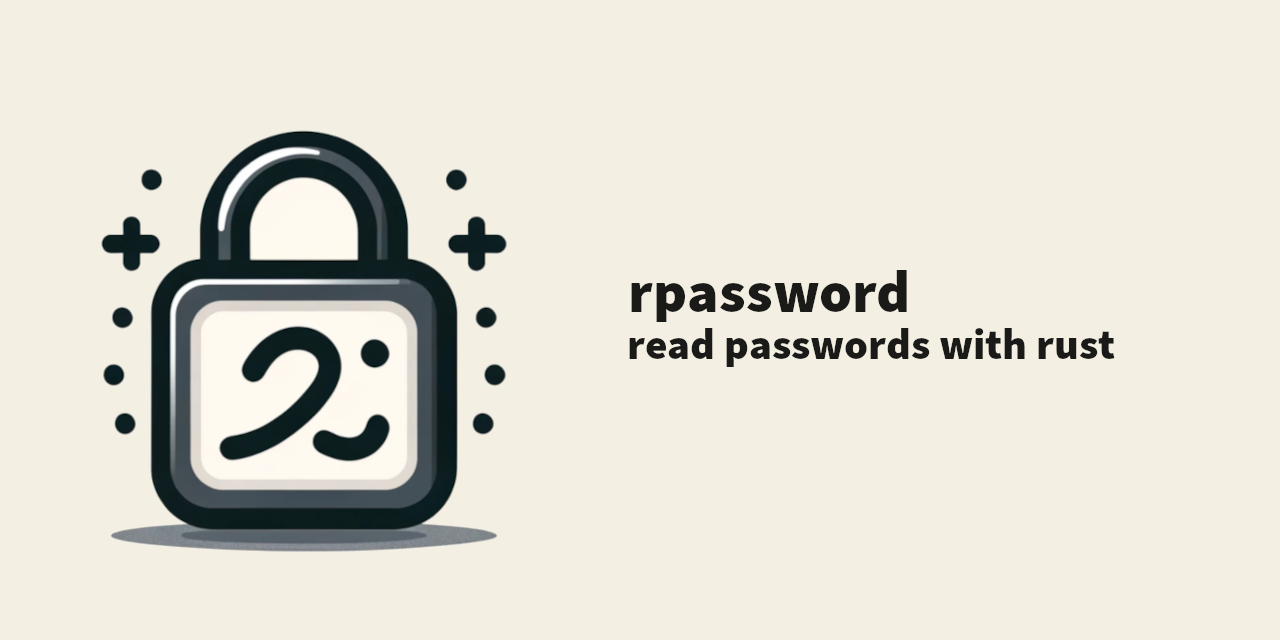 rpassword logo and headline