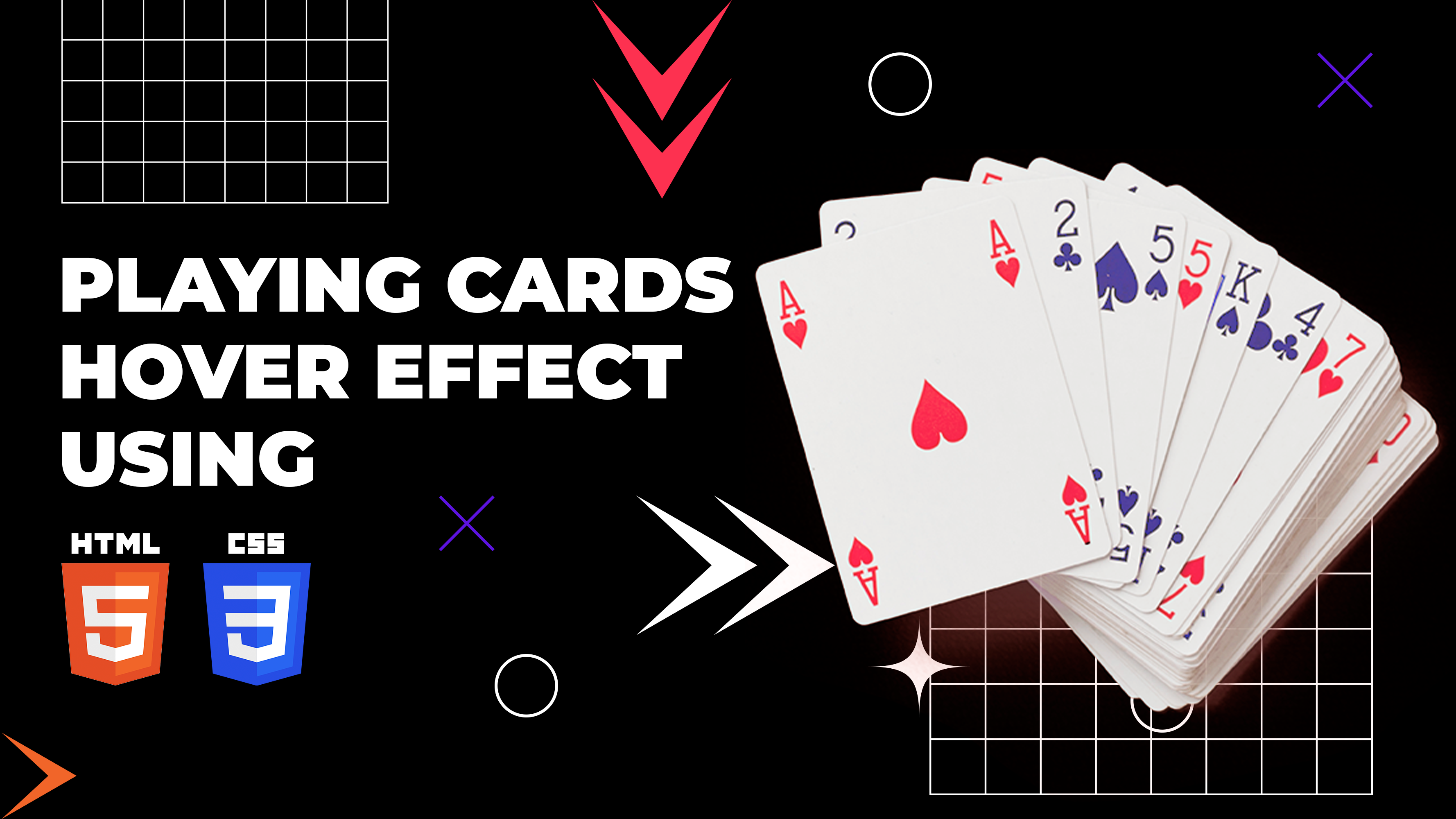 Playing Cards Hover Effect