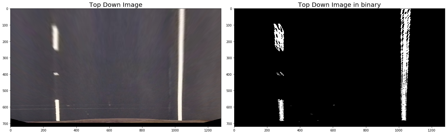 Warped Image (Top Down View) alt text