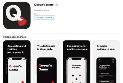iOS App: Queen's game