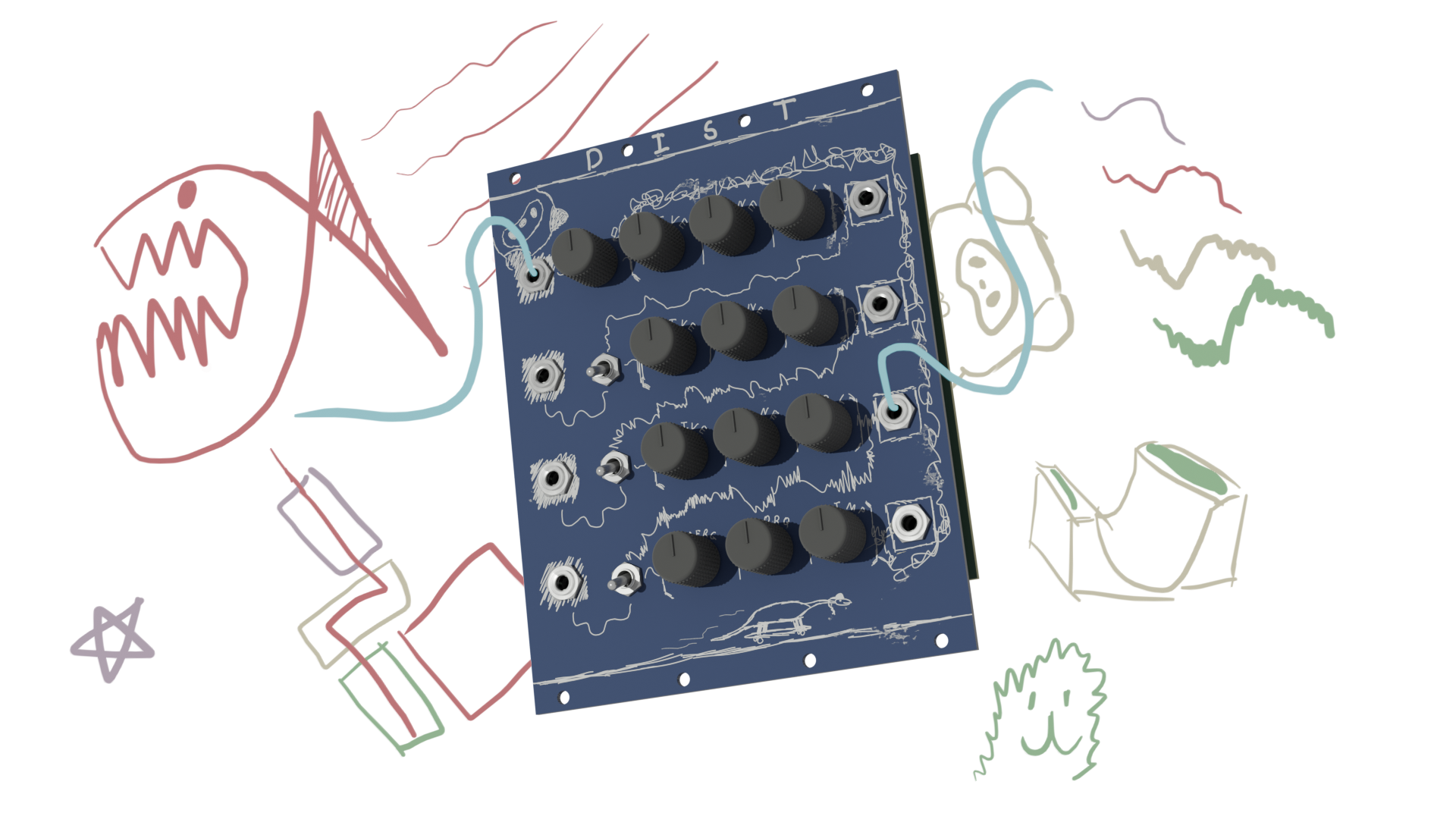 Eurorack-DIST, from the project README