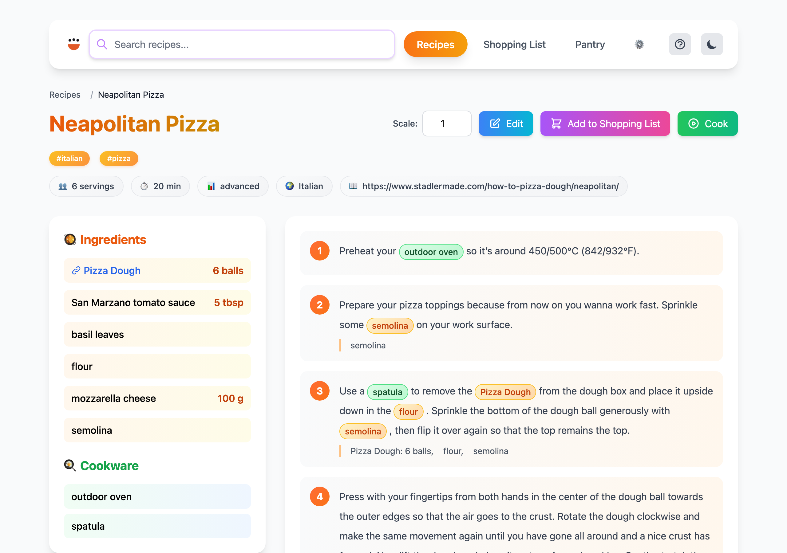 recipe