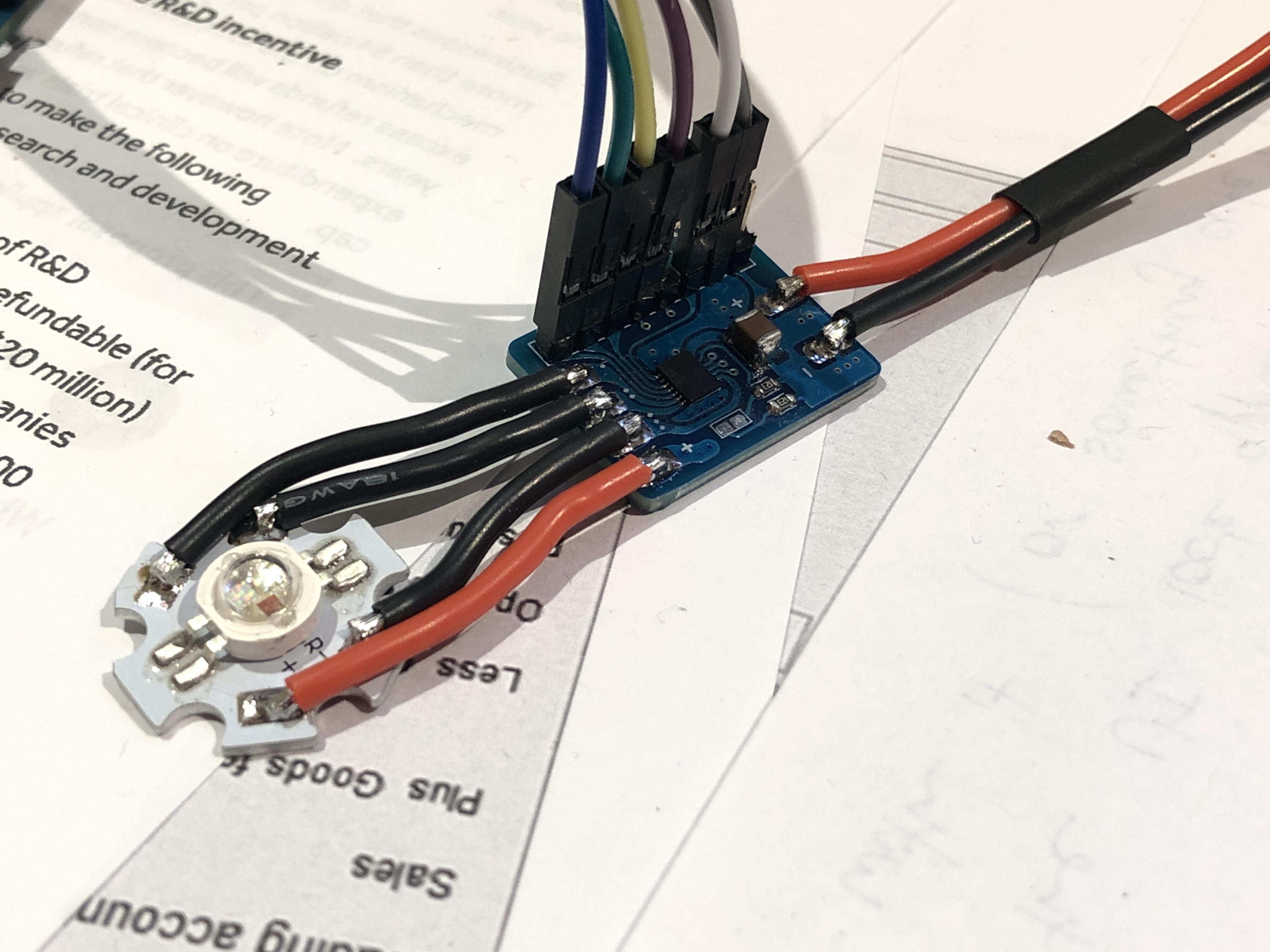 RGB LED driver