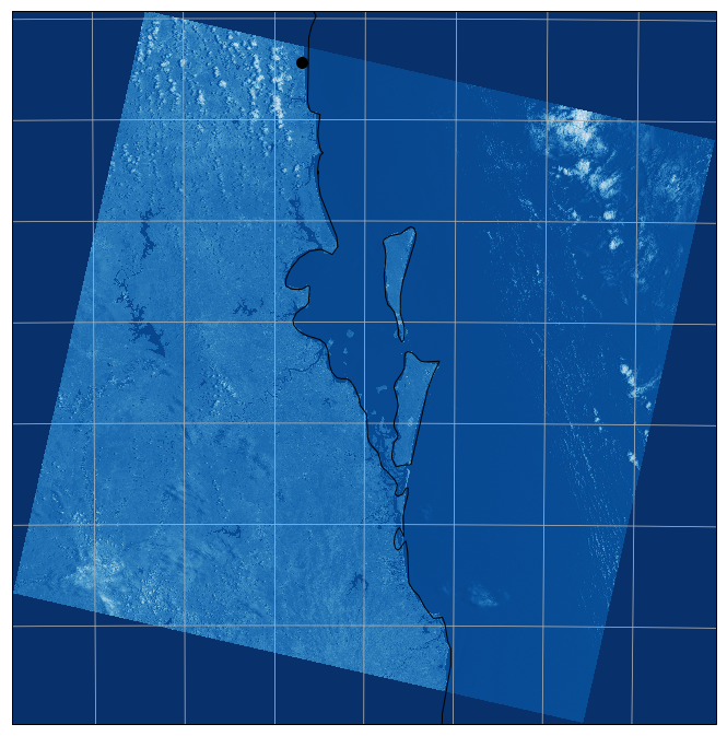 First LANDSAT map