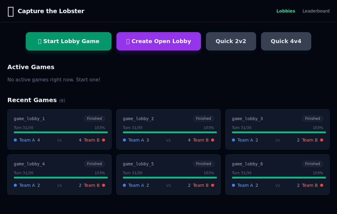 Lobby browser