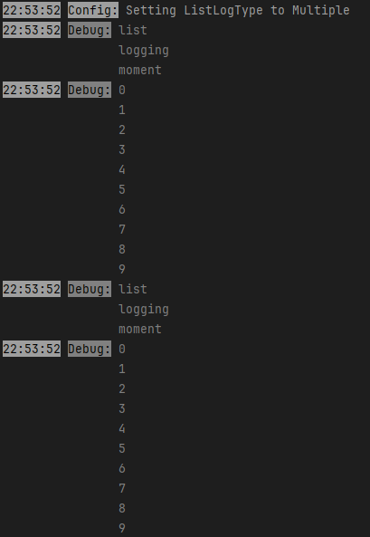 Console logged rendered result
