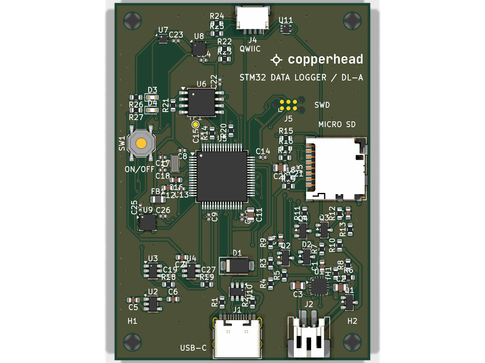 Copperhead stm32-data logger, from the project README