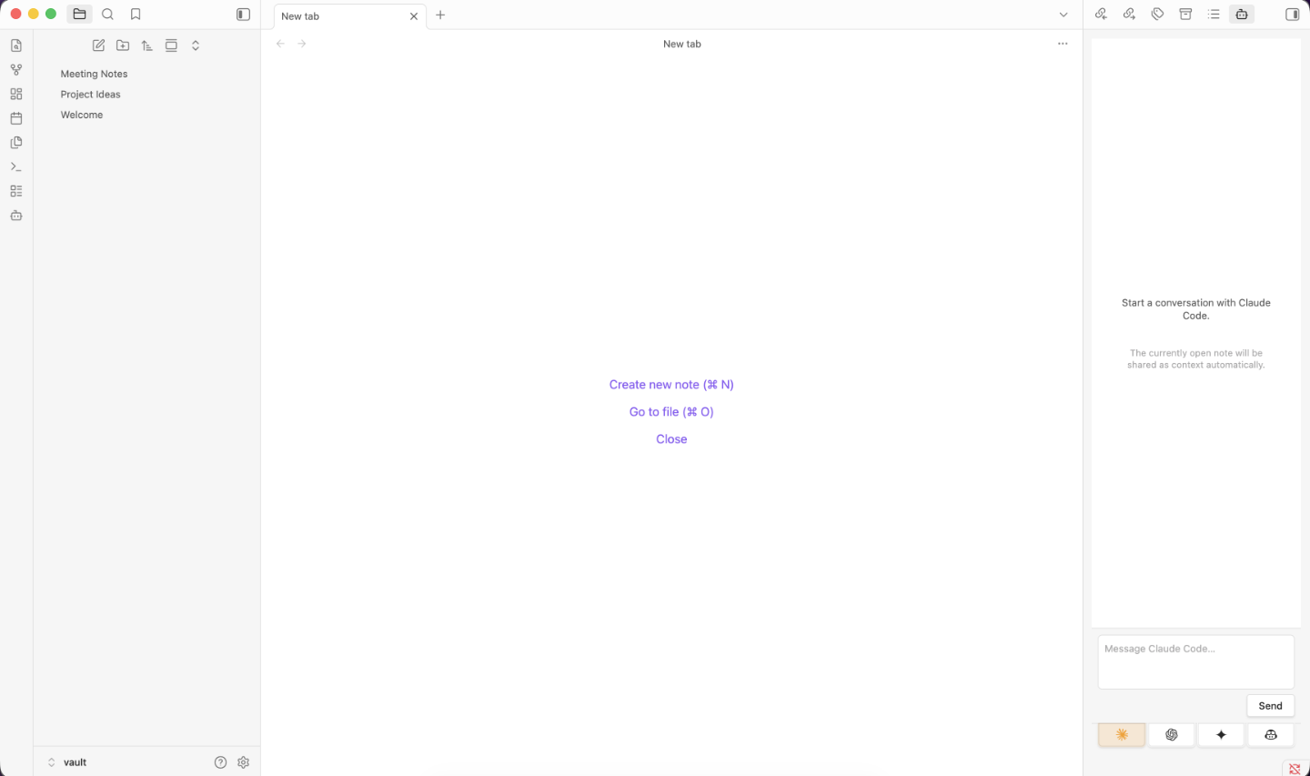AI Agent Sidebar chat interface