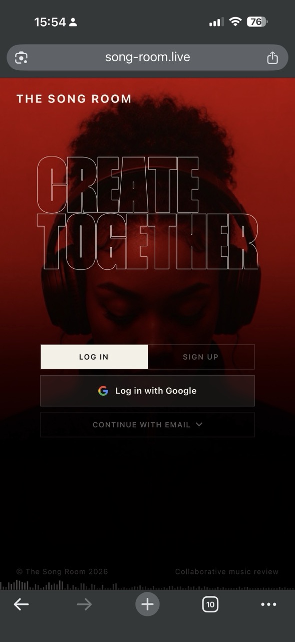One tap to sign in and you're in the room.