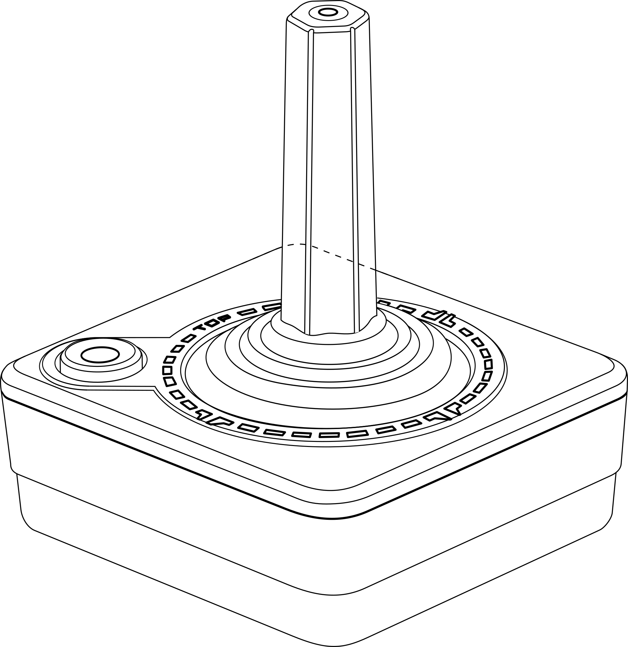 Atari CX 40 joystick