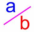 a/b