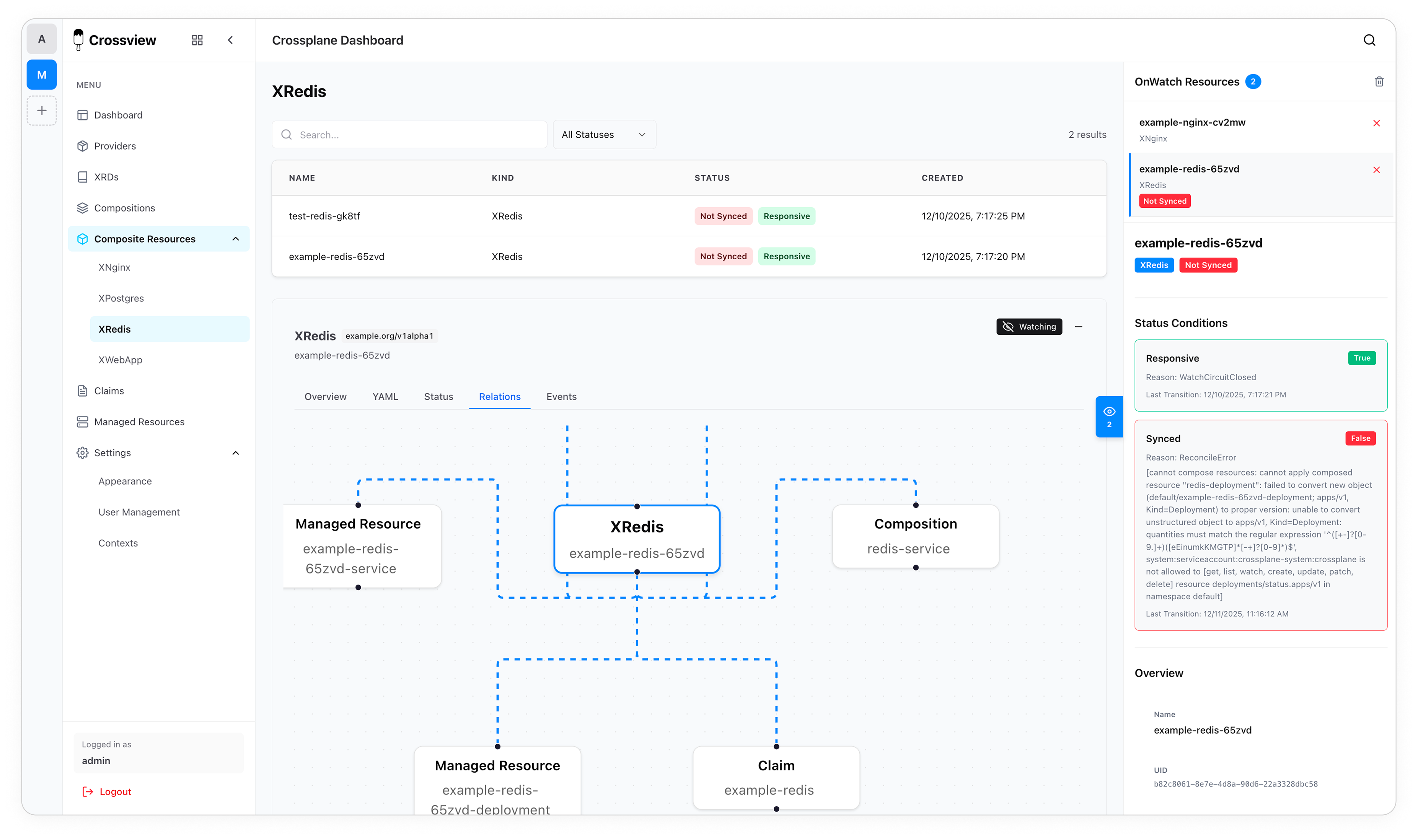 Show HN: Crossview – visualize Crossplane resources and compositions