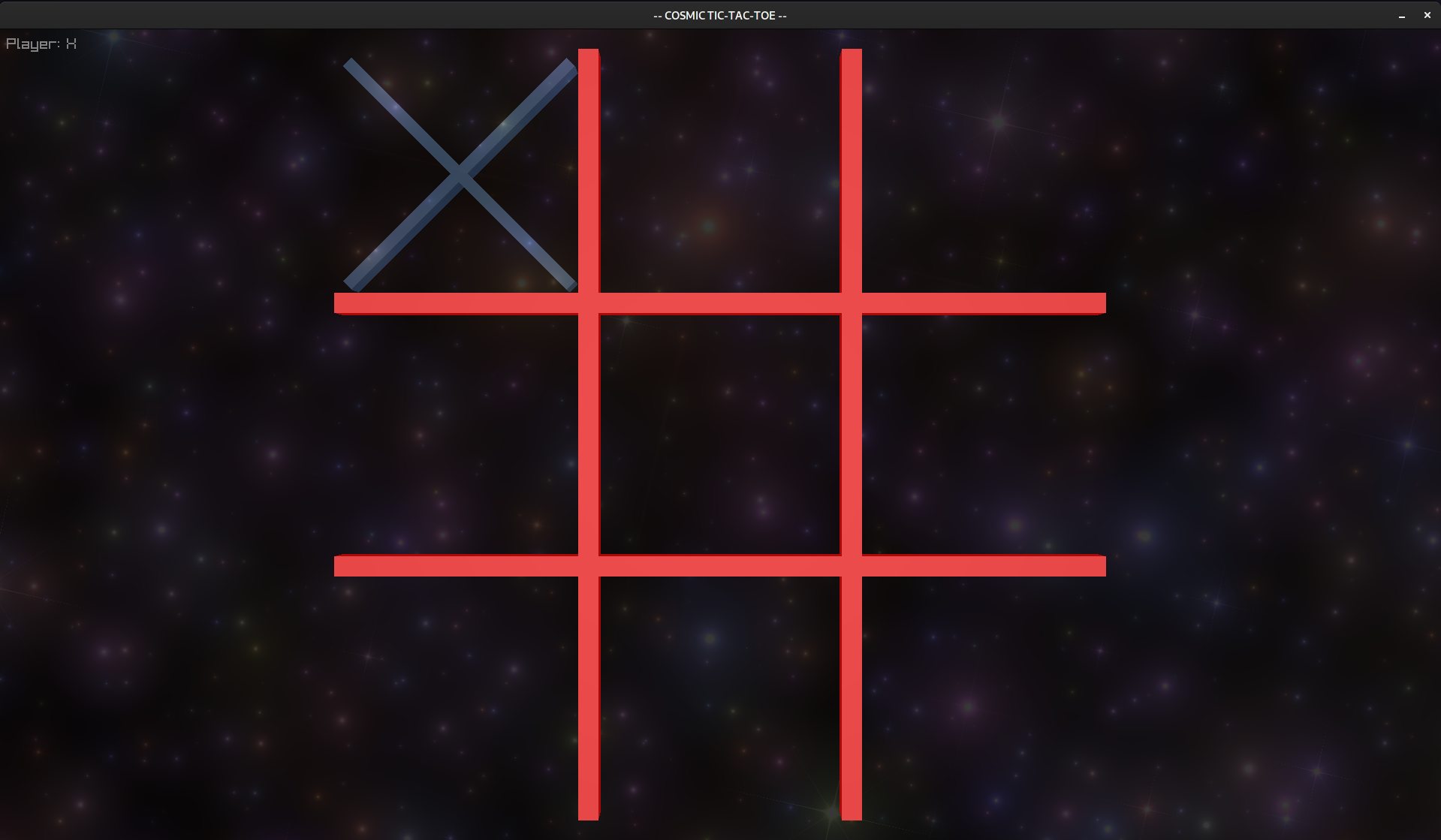 Tic-Tac-Toe in the Cosmos! screenshot