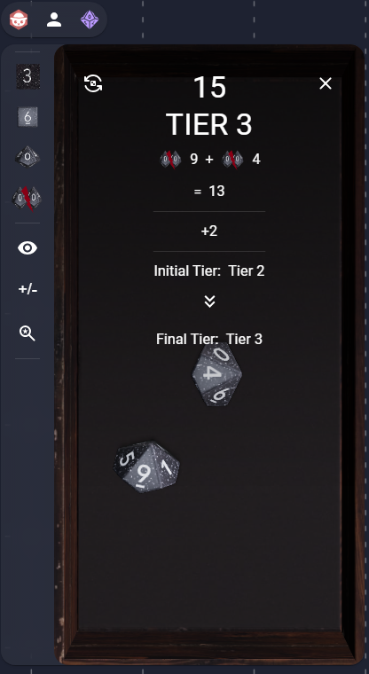 DS Dice for OBR header