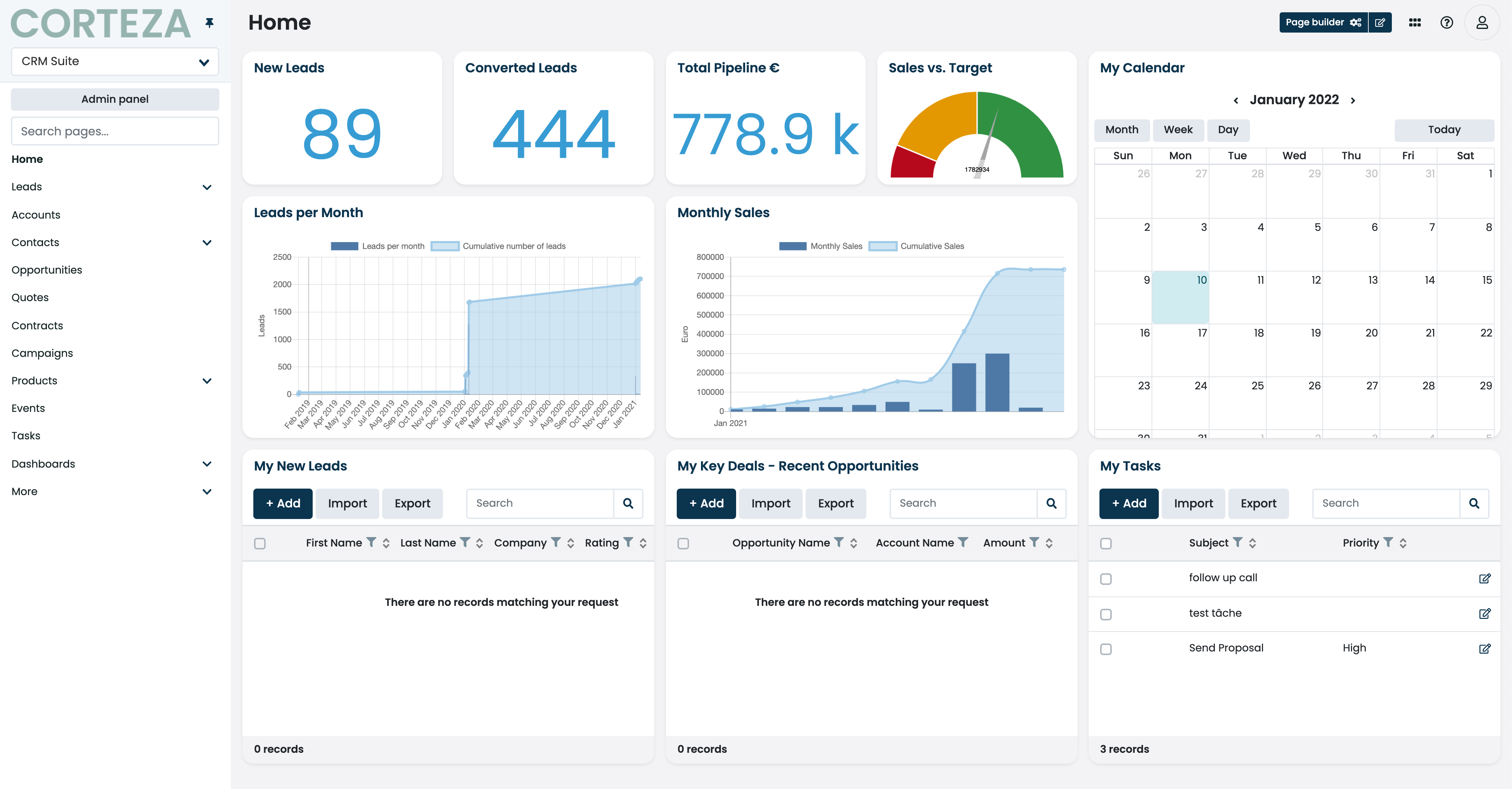 Corteza Webapp Compose