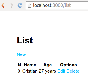 List View Deleted