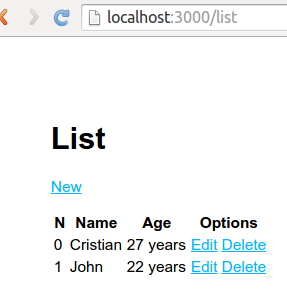 List View New