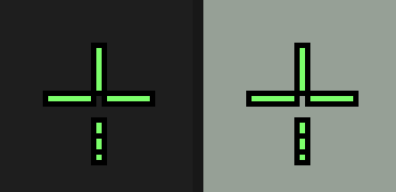 Sniper Ladder crosshair