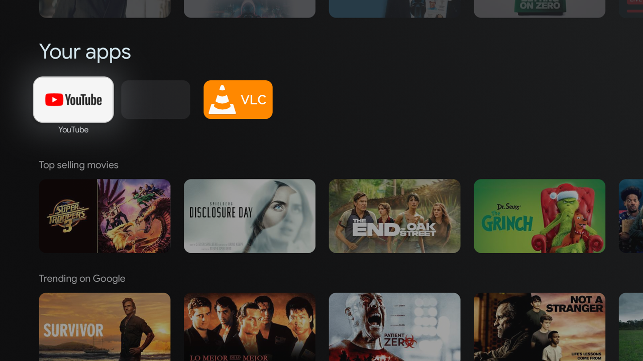 App Row Focus