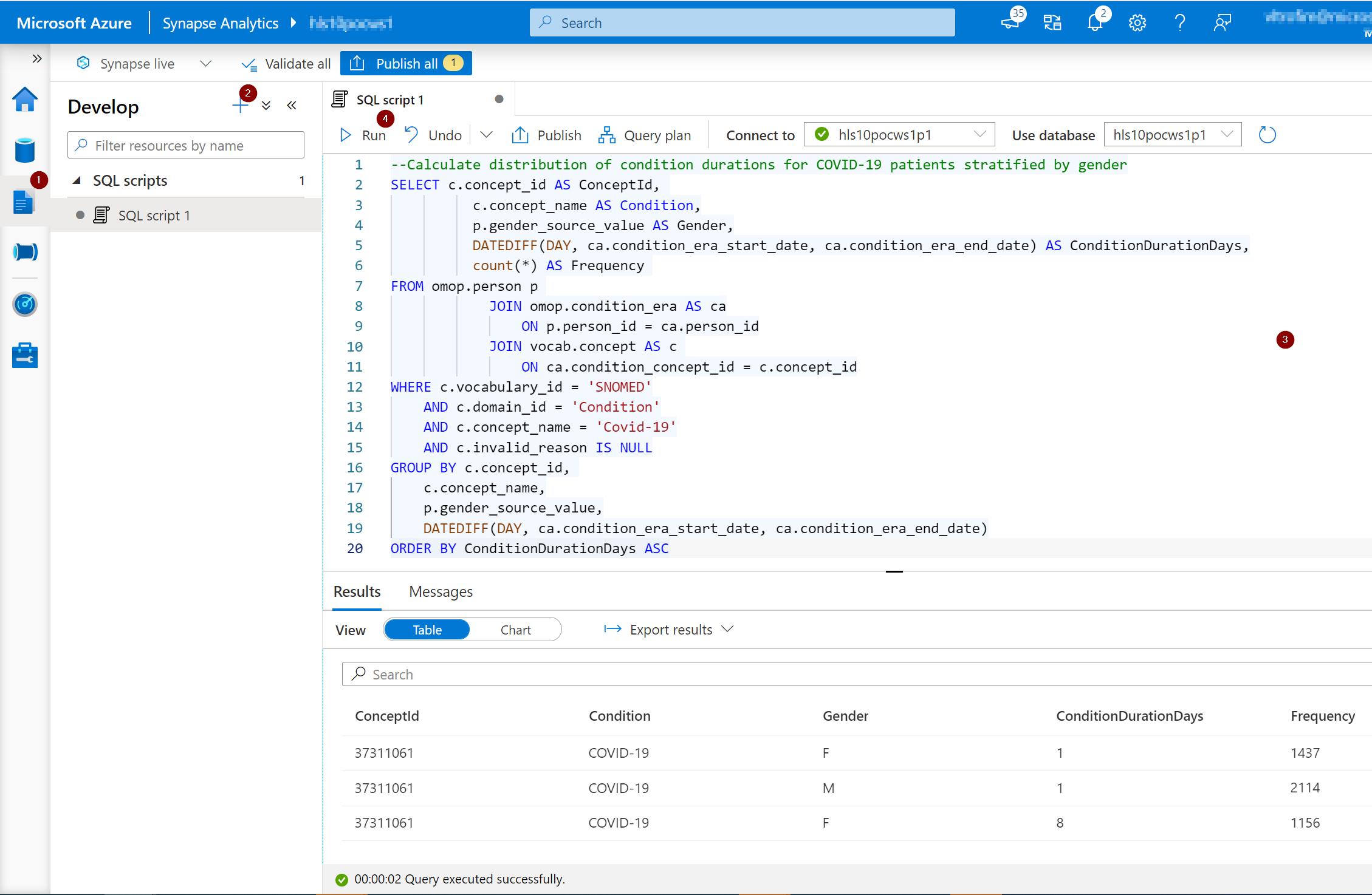 Run SQL Query