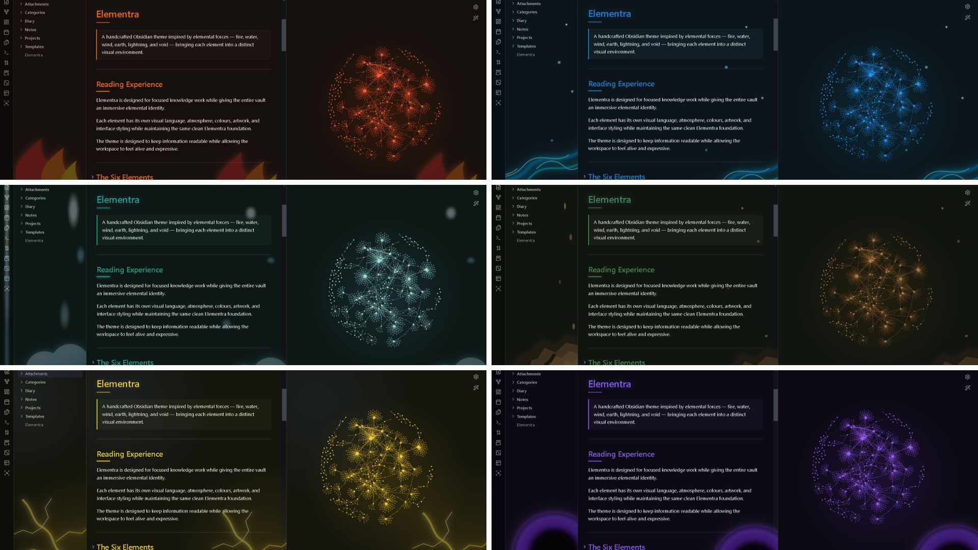 Elementra Dark Mode