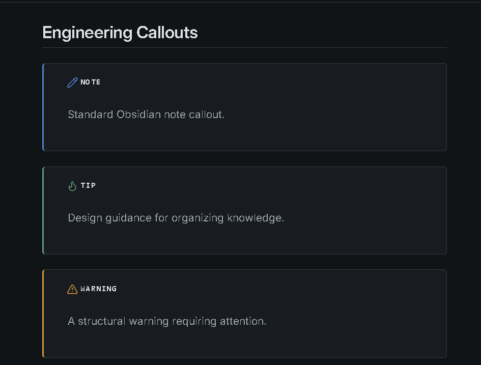 Callouts