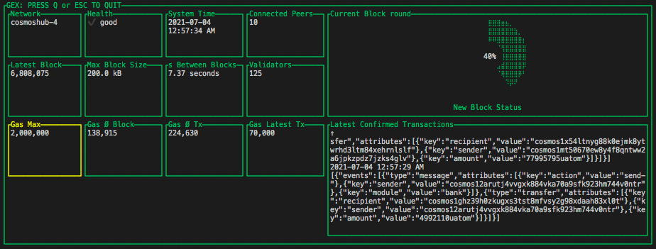 Screenshot Application Terminal Screenshot