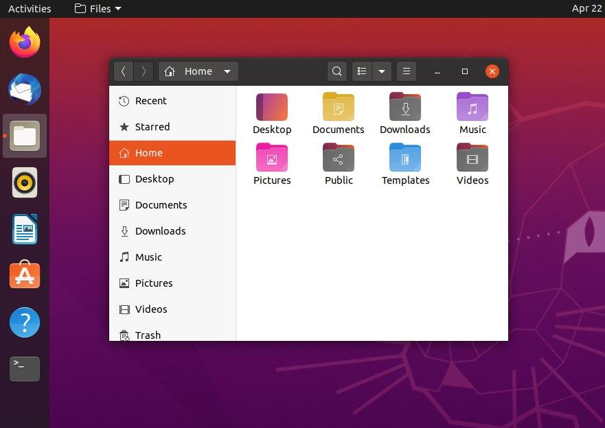 Yaru & Folder Color in Ubuntu 20.04