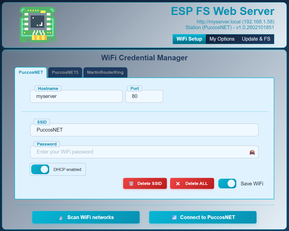 WiFi Manager