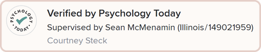 Psychology Today Certification