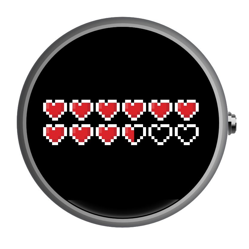 heart container watchface