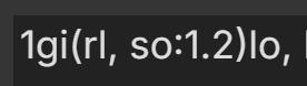 Default weighting across two tags